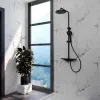Душевая система с термостатом Koller Pool Trend New, черная матовая- Фото 4
